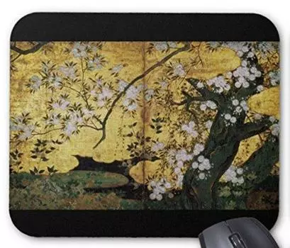 Mouse pad of Kyuzo Photopad masterpiece Hasegawa s Cherry Blossoms (Japanese series)