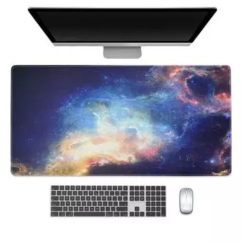 Коврик для мыши XXL клавиатура мышь ковер большой коврик для мыши на стол нескользящий резиновый коврик для игровой мыши коврик для мыши для ноутбука звездное небо 220X180X2MM