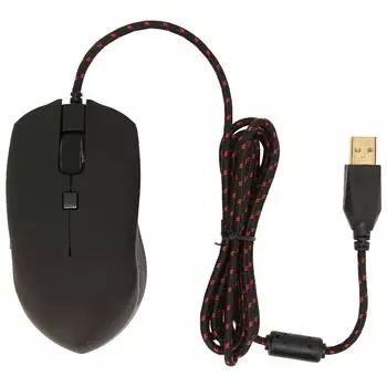 Мышь с RGB-подсветкой, 6 регулируемых DPI, матовое покрытие, программируемая, высокая точность, USB игровая мышь