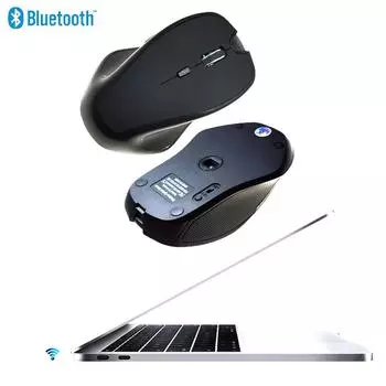 Mouse Wireless Bluetooth Computer Mouse Laptop Accessories Ergonomic Gaming Mice For Pc Adjustable Wireless Gamer чёрный