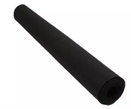 Mouseen каллиграфия 100 см x для всех рисовальный блокнот, толстый, большой, 200 см, бумага, резаная, каллиграфия, (черный)