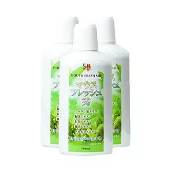 Mouth Fresh Hide 500 мл набор из 3 бутылок (натуральный ополаскиватель для рта)