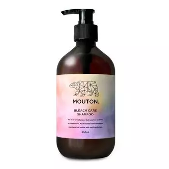 MOUTON Bleach Care Specialized Shampoo Hair Quality Repair Care 500mL Bleach Hair Damage Care Repair Amino Acid Treatment Non-Silicon