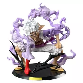 Movable Doll No. 5 Gear Luffy Handpiece Anime Statue Collection Model Toy Gift Creative Cartoon Toys For Boys And Girls One Size