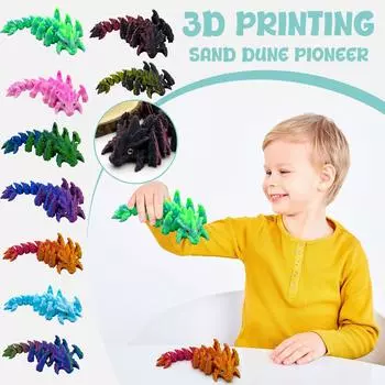 Movable Flying Dragon Joint Movable Flying Dragon Suitable For Home Decoration Holiday Adult Gifts And Collections Cool Western Flying One Size фиолетовый