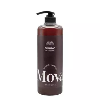 Movata Professional Beauty Salon Шампунь для поврежденных волос Очищение волос Питание для волос Блеск Увлажнение Igaja Hair Service, 1 шт., 1 л