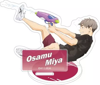 Movic НАВЕРХ Акриловая подставка Osamu Miya 18 x 10 см Акрил Haikyu!! Прибл.