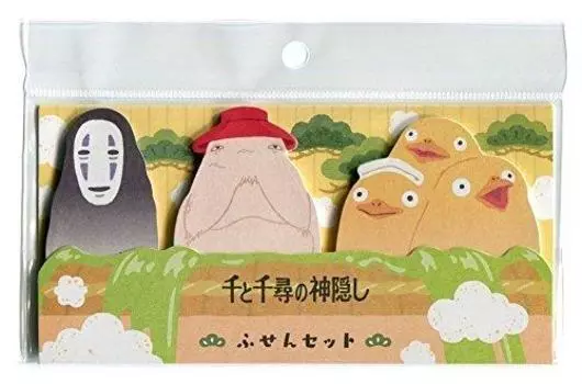 Movic Spirited Away Sticky Set