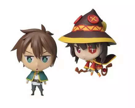“Movie KonoSuba God’s Blessing on this Wonderful World! Crimson Legend” Mini Display Figure “Kazuma & Megumin” Set of 2