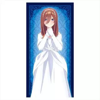 Movie Quintessential 120 см Большое Полотенце C Nakano Свадебное Платье «Пятерняшки» [версия Miku]