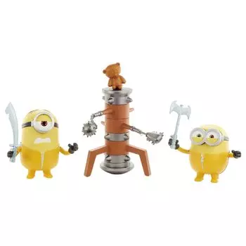 Movie Scene Assortment Minion Kung Fu Training Set