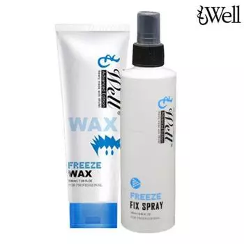 Mowell freeze wax 200g genuine + fixer spray 250ml