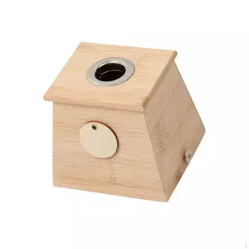 Moxa Box Roller Stick Holder Wood Simple Rustproof MoxiBistration Tool Stickes Burner для патио 18.5x9.5x8.5cm