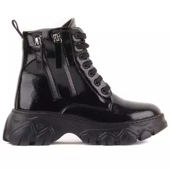 Moxee - Черные женские ботинки на молнии
