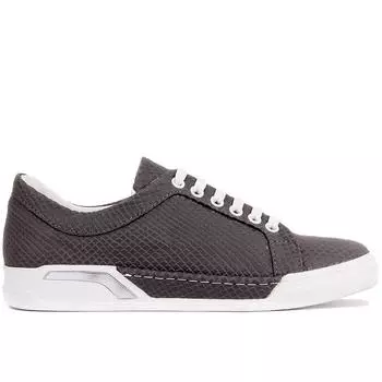 Moxee - серая женская повседневная обувь на шнуровке