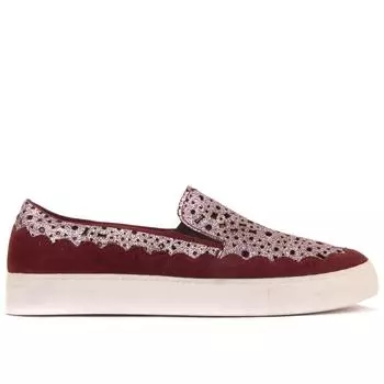 Moxee - Женская повседневная обувь с рисунком красного цвета