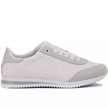 Moxee - женские кроссовки на шнуровке белого цвета