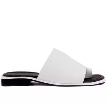 Moxee - женские шлепанцы белого цвета