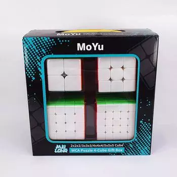 MoYu 2x2x2 3x3x3 4x4x4 5x5x5 Magic Cube Подарочная коробка Meilong 2x2 3x3 4x4 5x5 Speed Cube Puzzle Cubo Magico