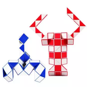 Moyu Cubing Class 72 Snake Speed Cubes Twist Magic Puzzle Toys для детей, сувениры на вечеринку, красочные развивающие игрушки
