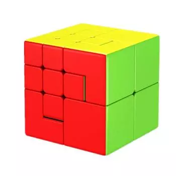 MoYu Puppet 2x2 3x3 перевязанный магический куб Meilong 2x2x2 3x3x3 Cubo Magico Mixup Speed Cube Puzzle Challenge, детские игрушки, новинка 2020 года