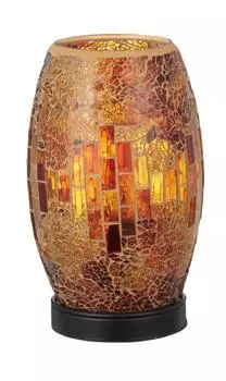 Мозаичная лампа Ishiguro Klimt Yellow 21202 13в21см