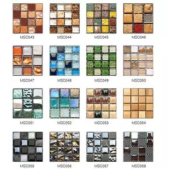 Мозаичные наклейки, креативные наклейки на плитку, украшения дома, сделай сам, водонепроницаемые настенные наклейки, напольные наклейки 10*10cm(10Pcs)