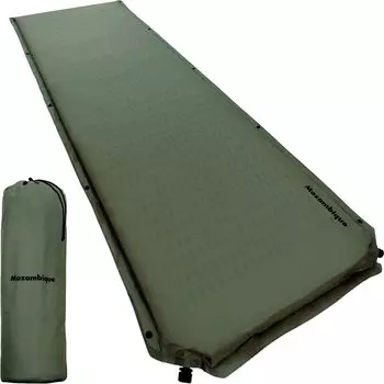 Мозамбик Воздушный Кемпинг Инфлятор Автоматический Надувной Уличный Автомобиль Спальный Подключаемый Коврик, Коврик, Коврик, Коврик, Коврик, Толстый, (Армейский Зеленый) армия зеленый