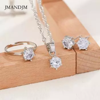 Мозамбикский легкий роскошный универсальный простой модный универсальный нишевый высококачественный комплект из трех предметов серег, ожерелья