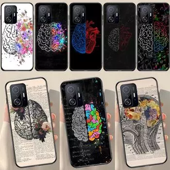 Мозговой Арт для POCO X5 X3 F5 Pro X4 F4 GT M5s C40 F3 чехол для Xiaomi 13 Lite 12 11T 12T Pro 12X чехол Mi 12X