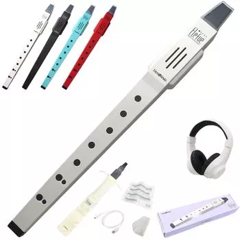 можете чувствовать себя в безопасности с этим Установите параметры для выбора Электронная блокфлейта TAHORNG Elefue EF10 Блокфлейта Электронная начинающая электрическая блокфлейта белый