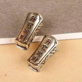 Можно открыть с помощью ручек. Антикварный гроб, подвеска, брелок, кулон, резьба по дереву, чистая медь. S