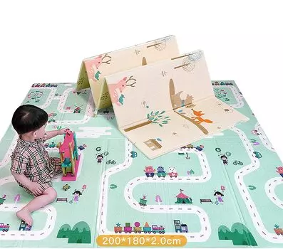 MOZOWO детский игровой коврик складной детский игровой коврик большой толстый напольный коврик 2001802.0см