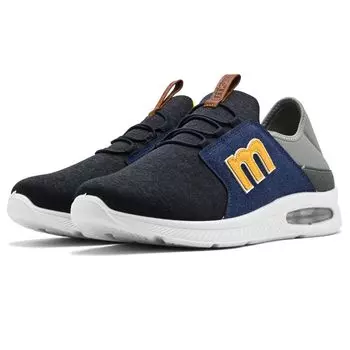 Mozu Lightweight Air Cushion Relaxed Sweat Rubber 4226 Size Men s Slip-On Shoes, 2-Way, Heel-Slip On, Sole, Fit, Absorbent, Lace-Up, (Navy, 25.5 cm)