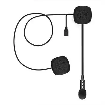 MP3-плеер для шлема, совместимый с Bluetooth 5.0, гарнитура для шлема с микрофоном, наушники для мотоциклетного шлема, свободные руки для езды CHINA