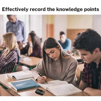 Mp3-плеер с цифровым экраном BT5.0 и динамиком Портативный портативный студенческий плеер со звуком без потерь 8GB чёрный