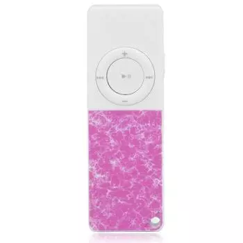 MP3-плеер Тонкий классический многофункциональный HiFi Lossless Sound Music Player поддерживает до 64 ГБ Fuchsia красный/фиолетовый