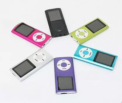 MP4-плеер 4-го поколения с экраном 1,8 , радио и функциями записи 8GB красный