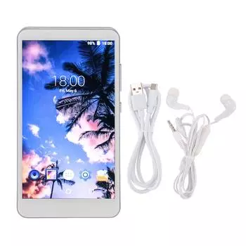 MP4-плеер 5 дюймов HD Шумоподавление 16 ГБ ПЗУ Карта памяти 256 ГБ Bluetooth 5.0 WiFi 2200 мАч Музыка