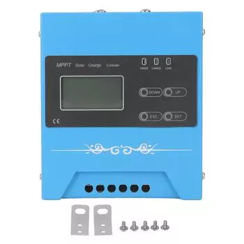 MPPT контроллер заряда солнечной батареи панельный регулятор самоидентификация 20A 12V 24V JNMPPTMINI
