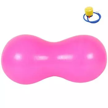 Мяч-арахис Взрывозащищенный мяч для упражнений Многофункциональный ПВХ фитнес-мяч Противоскользящий терапевтический мяч-арахис для тренировки силы кора