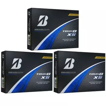 Мяч Bridgestone TOUR B Мяч TOUR B XS Набор из 3 дюжин, 3 дюжины, жемчужно-белый (36 штук)