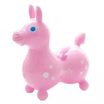 Мяч для балансировки Baby Pink Baby Birthday Сделано в Включает 2 года 3 года Верховая езда Включает насос [Rody] [Подлинный продукт] Игрушка, Ядро, Душ, Подарок, детские розовый