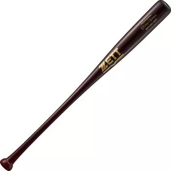 Мяч для бейсбола ZETT Hardball, отличный, деревянный, кленовый, 84 см, 880 г, средний, тонкий, темный, изготовлен в Японии, BWT17454, балансировочный, (Клен + 4-х сторонний) (3700НА)