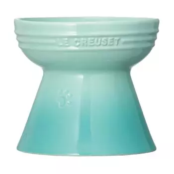 Мяч для домашних животных Le Creuset с высокой подставкой, прохладный мятный, для собак и кошек, устойчивый к пятнам, подходит для использования в микроволновой печи, японский [Авторизованный продукт]