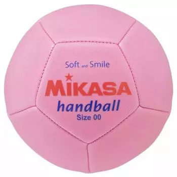 Мяч для гандбола MIKASA Smile 00 для машинной пошивки, розовый, рекомендуемое внутреннее давление, нет. (Диаметр 14см, Досуг) STPEH00-P 0,20~0,30 (кгс/см2) розовый