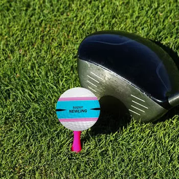 Мяч для гольфа 3 слоя, соревновательная игра 1,65 , тренировочный для игры во дворе синий