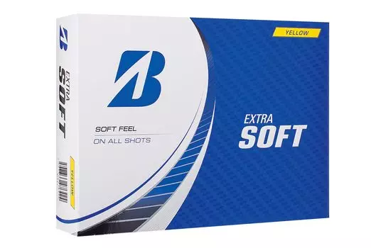 Мяч для гольфа BRIDGESTONE EXTRA SOFT 2023 Модель 12 Мячи Желтый жёлтый