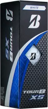 Мяч для гольфа BRIDGESTONE TOUR B XS 2024 Модель Чехол Коробка 3 мяча Белый S4WXJ белый