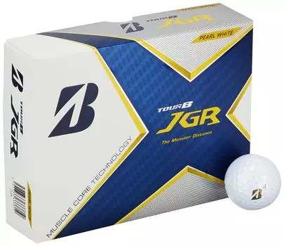 Мяч для гольфа BRIDGESTONE TOUR B JGR 2021 Модель 12 мячей Жемчужно-белый